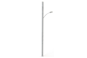760242715 | 12" Straight Integrated Pole 4G/5G