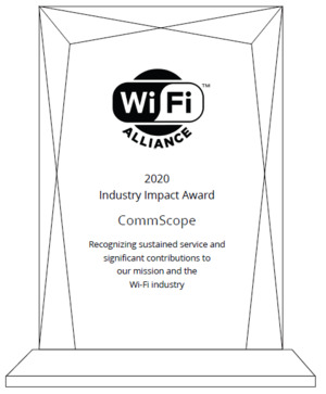 wifi alliance award 2
