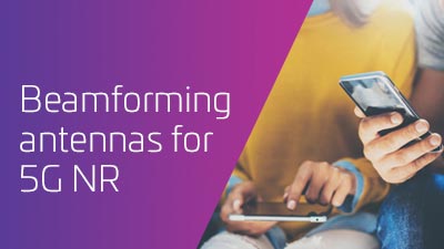 Beamforming antennas for 5G NR webinar hero