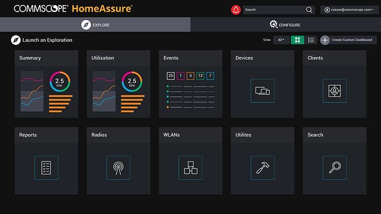 HomeAssure User Interface- Desktop 1
